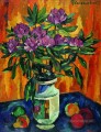 nature morte avec des pivoines dans un vase Petrovich Konchalovsky fleurs impressionnisme